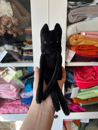 Black Kitty Long Legs