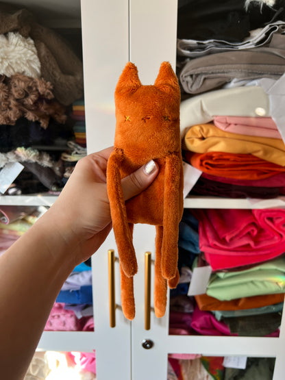 Orange Kitty Long Legs