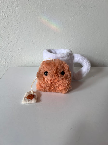 Orange Teabean White Mug