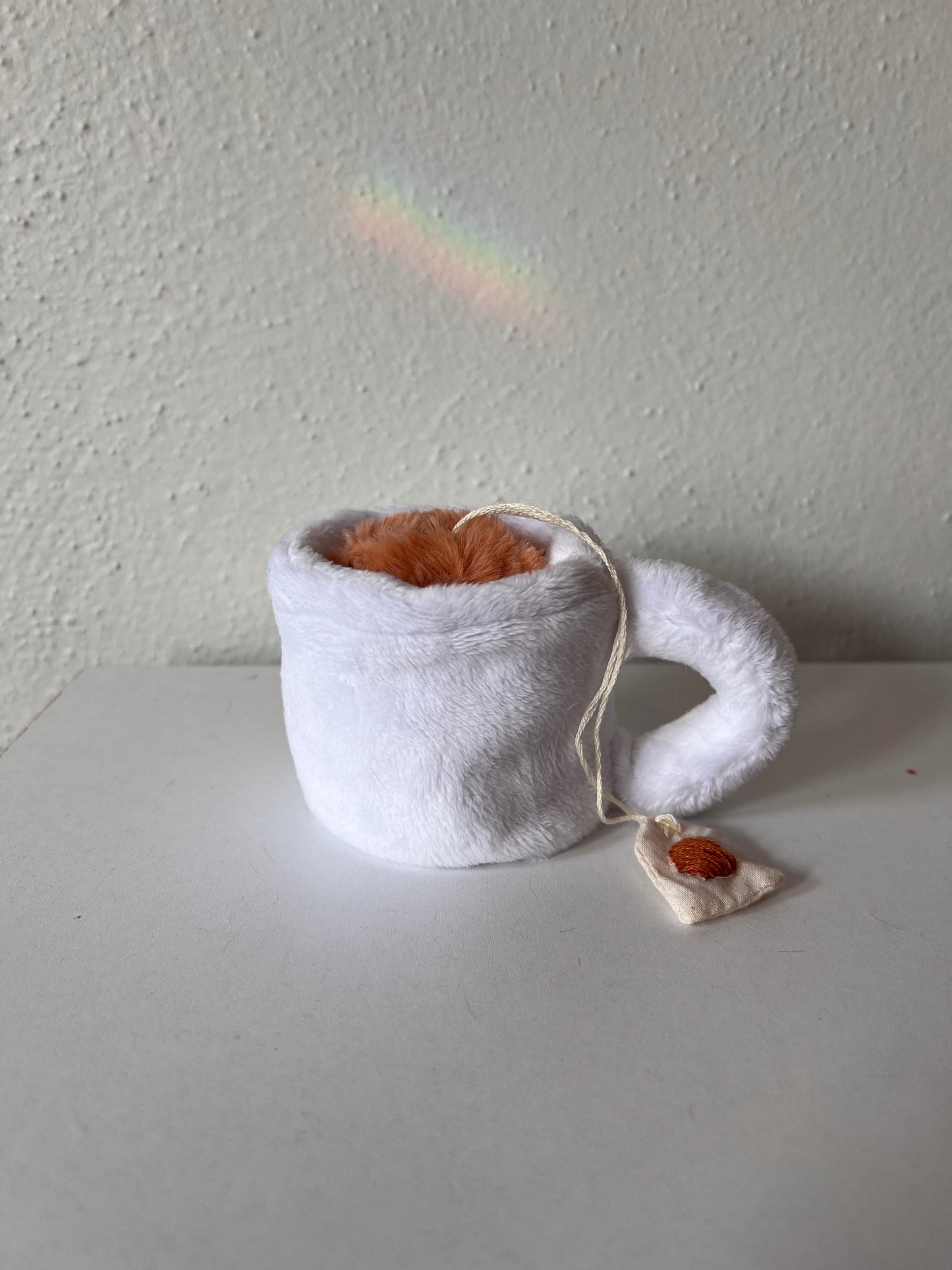 Orange Teabean White Mug